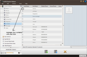 imtoo itran contacts