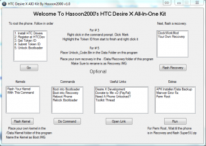 Root htc desire x